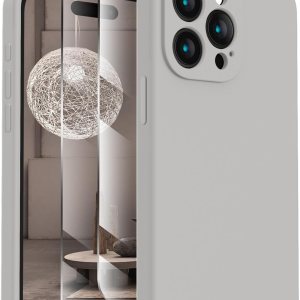 FireNova Funda diseñada para iPhone 15 Pro Max, funda de silicona mejorada protección de cámara para iPhone 15 ProMax con 2 protectores de pantalla, FireNova Funda diseñada para iPhone 15 Pro Max, funda de silicona mejorada protección de cámara para iPhone 15 ProMax con 2 protectores de pantalla,
