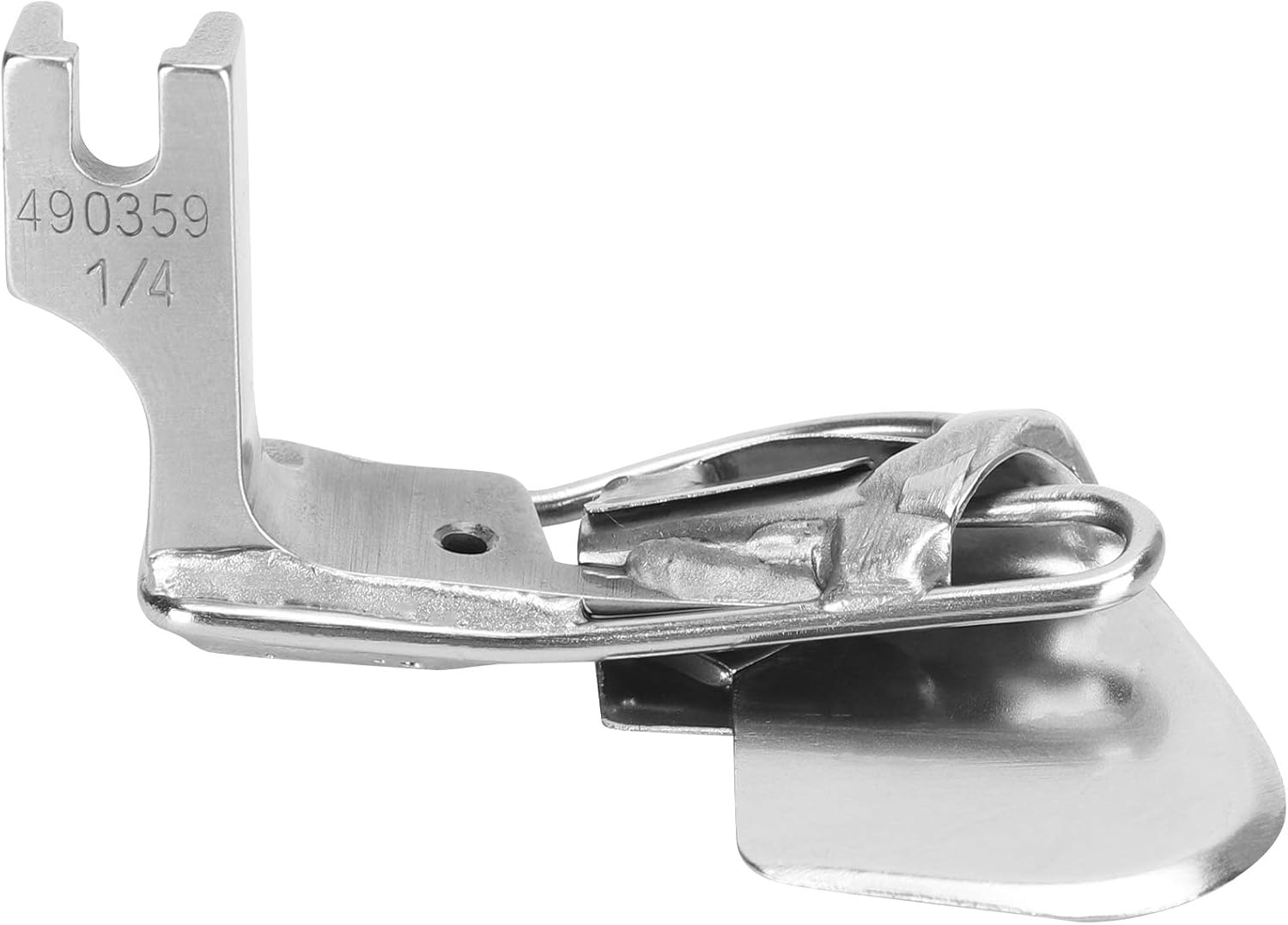 Prensadora, dobladillo enrollado de 3 dobladillos plegables, dobladillo enrollado, juego de prensas para máquinas de coser industriales 490359 (18)