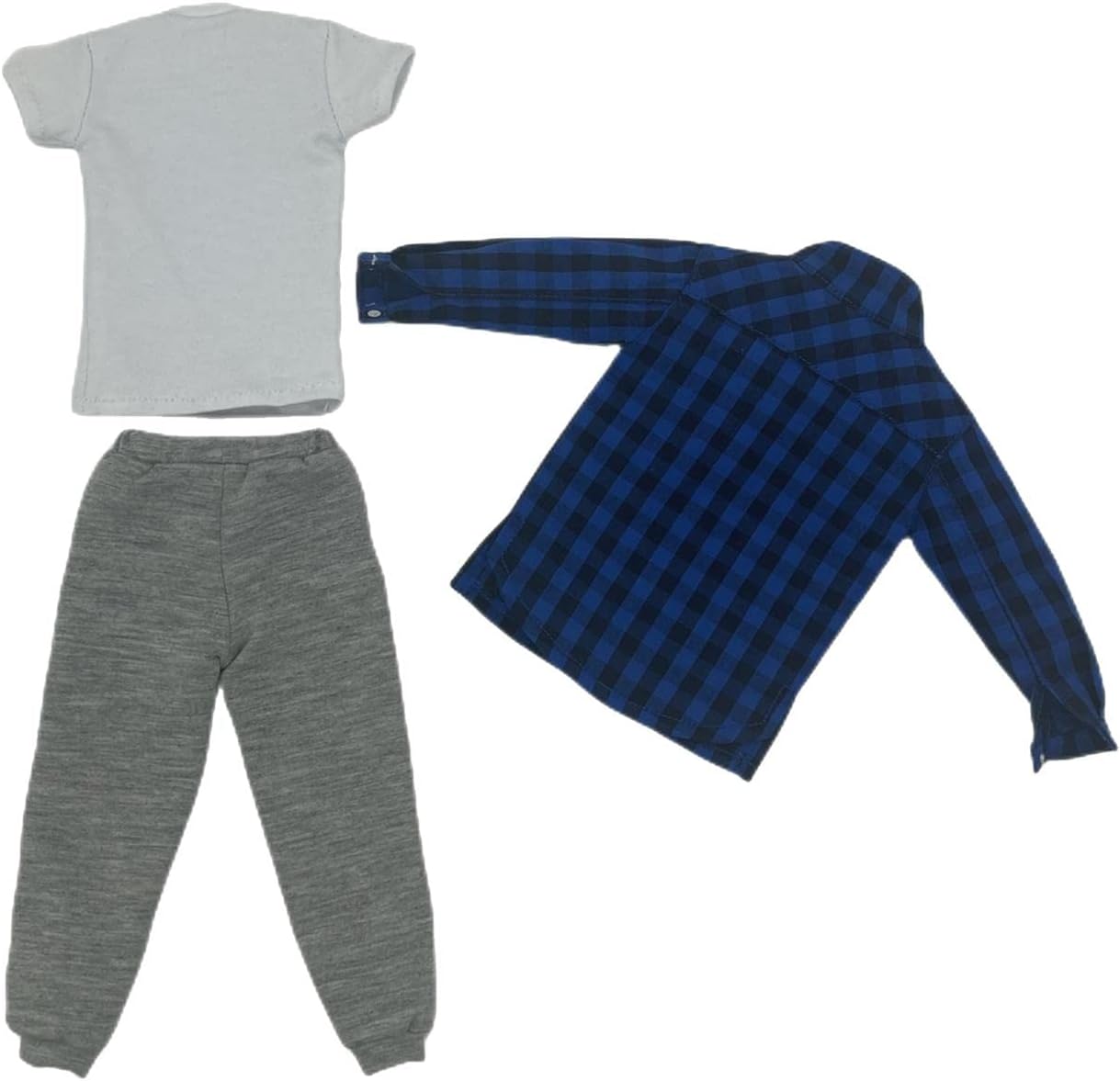Esquirla Traje de camisa y pantalones a escala 16, regalos, ropa de muñeca, disfraz de ocio, accesorios de juguete de cosplay de 12 pulgadas macho
