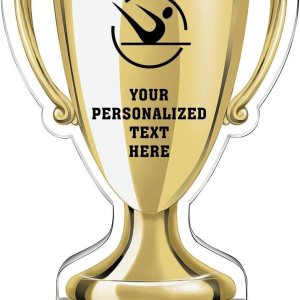 Crown Awards 7″ Pilates Gold Cup Trophies, Custom Fitness Acrylic Cup Trophy Crown Awards 7″ Pilates Gold Cup Trophies, Custom Fitness Acrylic Cup Trophy