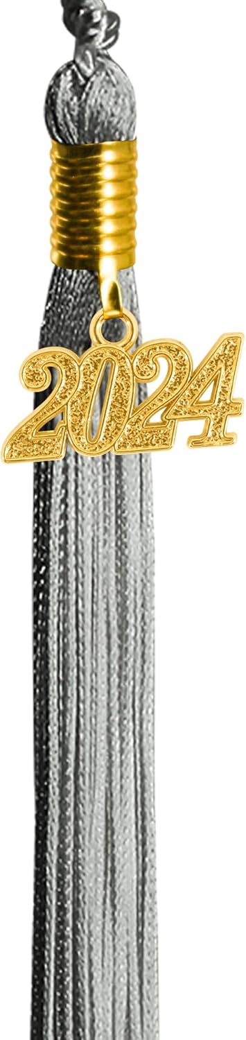GraduationMall – Borla para gorra de graduación de uno o varios colores con abalorio de año 2020, 9 pulgadas