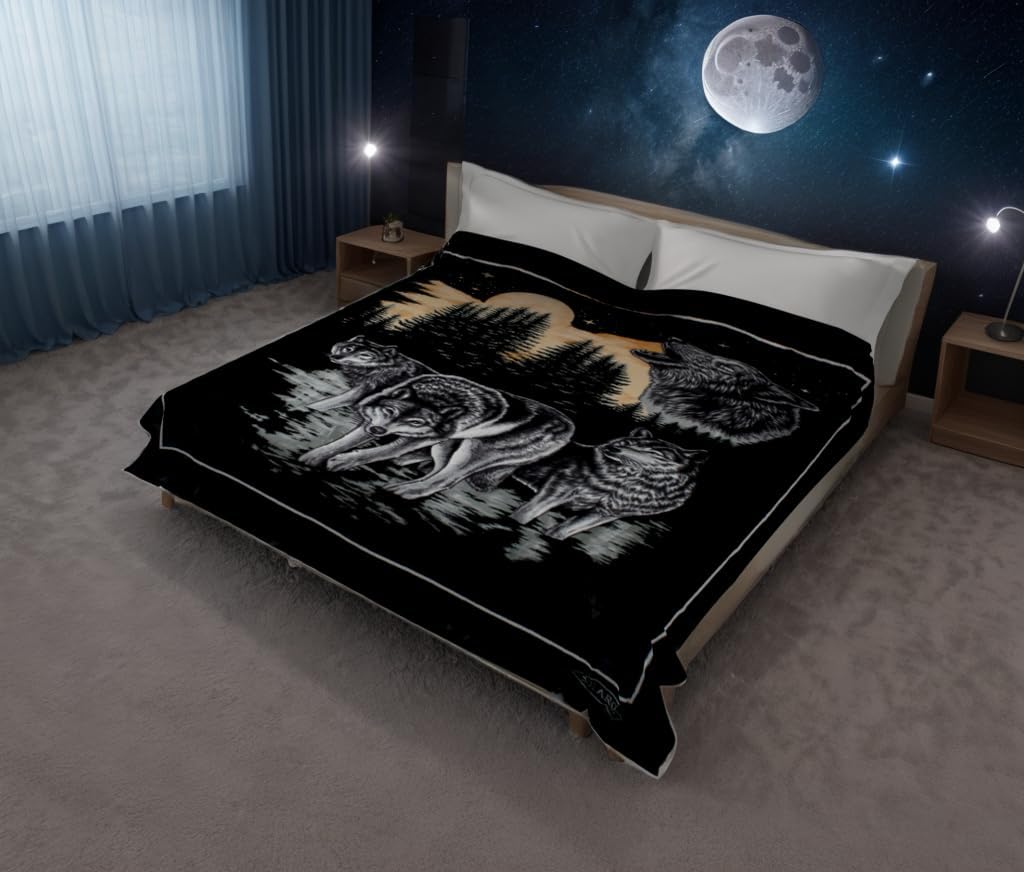 Solaron – Cobija de doble vista súper gruesa y resistente, de peso pesado, ultra sedosa, para cama king-size o queen.
