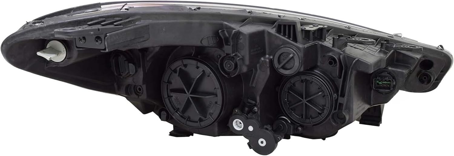 ALLIGATOR AUTO LIGHTS Repuesto para Kia ForteForte5Forte Koup EX 2015-2016 Certificado CAPA Conjunto de faros halógenos con bombillas izquierdalado
