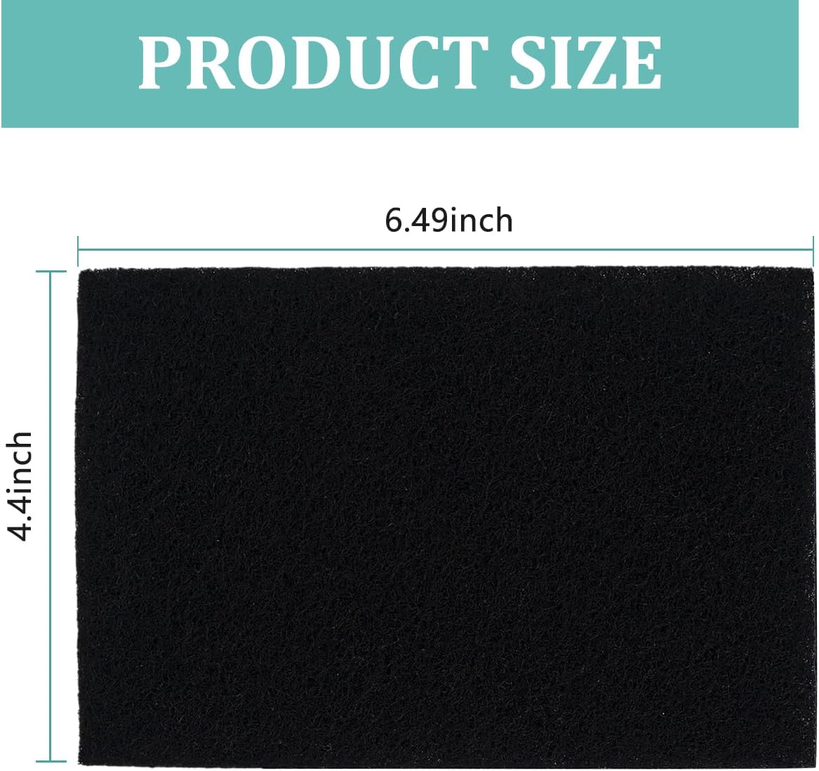 Paquete de 10 filtros de carbón para caja de arena para gatos Van Ness, filtros de olor de carbono para Pureness F6, filtro de aire de zeloita de