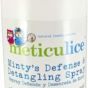 Repelente de piojos de cabeza Meticulice, defensa de prevención, acondicionador desenredante en aerosol., 16 onzas Repelente de piojos de cabeza Meticulice, defensa de prevención, acondicionador desenredante en aerosol., 16 onzas