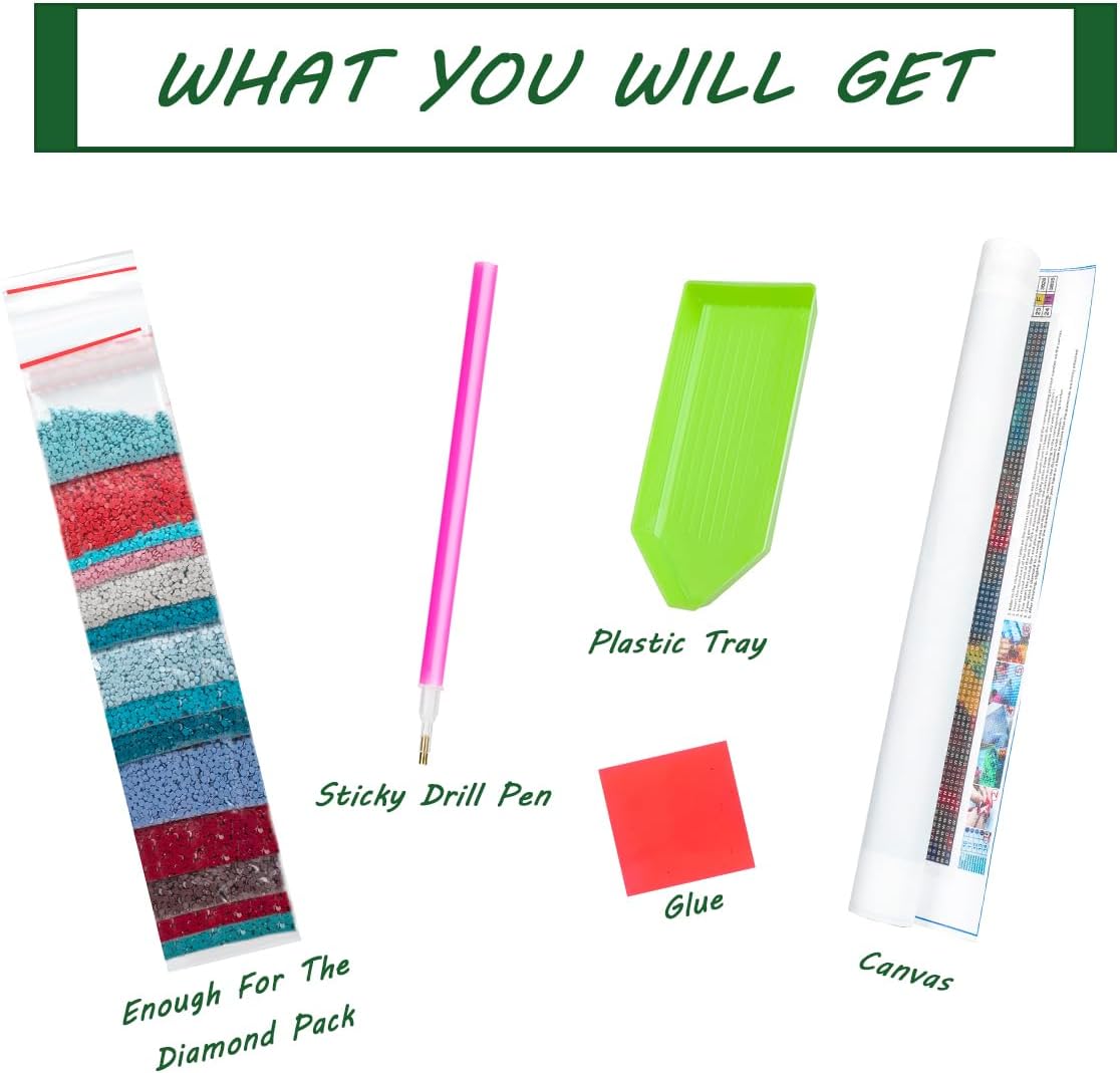 Kits de pintura de diamante 5D para bricolaje, bichón frise, perro blanco, taladros completos, lienzo, suministros de manualidades para decoración