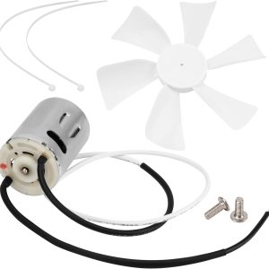 Ventilador de escape blanco de 6 pulgadas con eje D de repuesto de 12 V, motor de ventilación de cámper para Heng’s, Elixir, Ventline, Jensen RV Ventilador de escape blanco de 6 pulgadas con eje D de repuesto de 12 V, motor de ventilación de cámper para Heng’s, Elixir, Ventline, Jensen RV