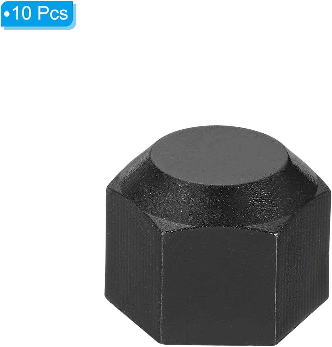 PATIKIL Tapón de 38 pulgadas, paquete de 10 tapones de válvula SAE de 45 grados para tubería de aire acondicionado, tubería de gas hidráulica, color