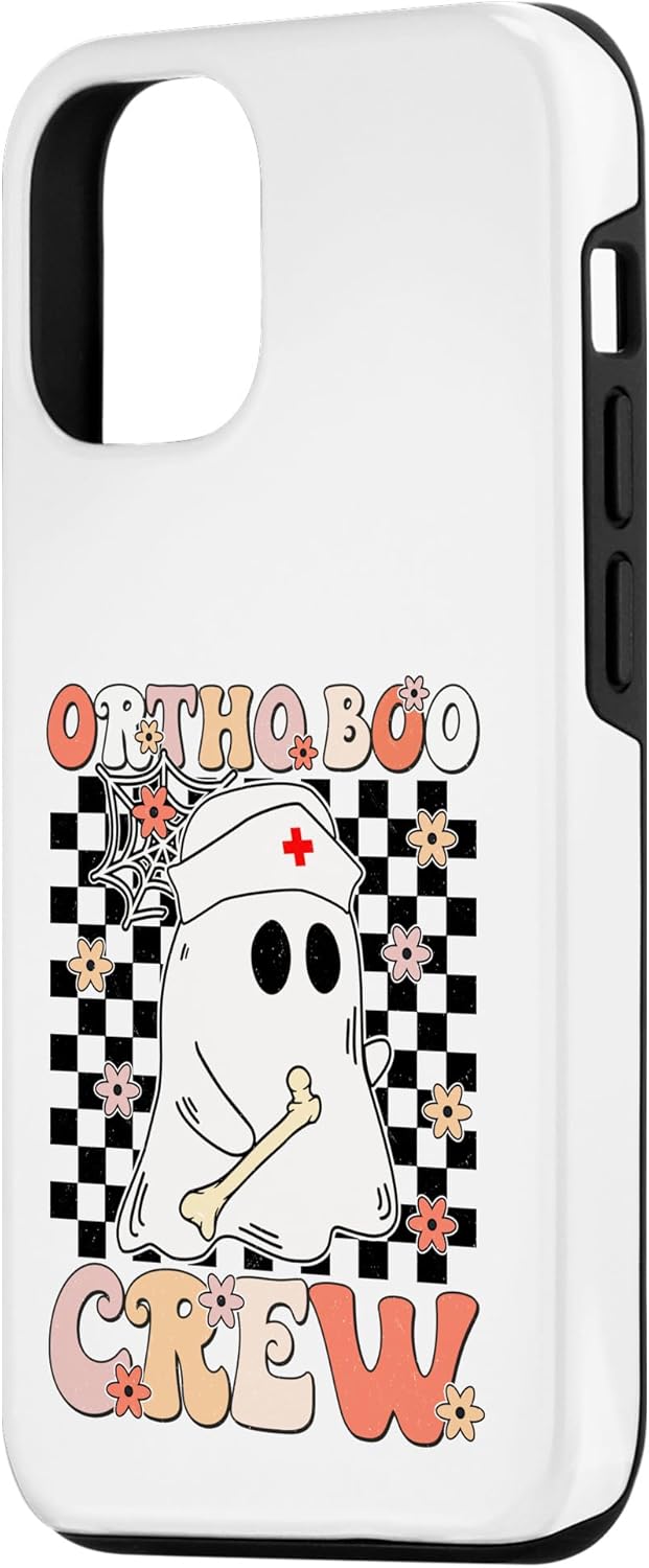 iPhone 13 Pro Ortho Boo Crew Ghost Pumpkin Orthopedic Nurse Halloween Case