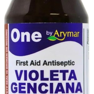 Violeta de genciana 1% USP primeros auxilios antiinfeccioso 1 fl oz (1) Violeta de genciana 1% USP primeros auxilios antiinfeccioso 1 fl oz (1)