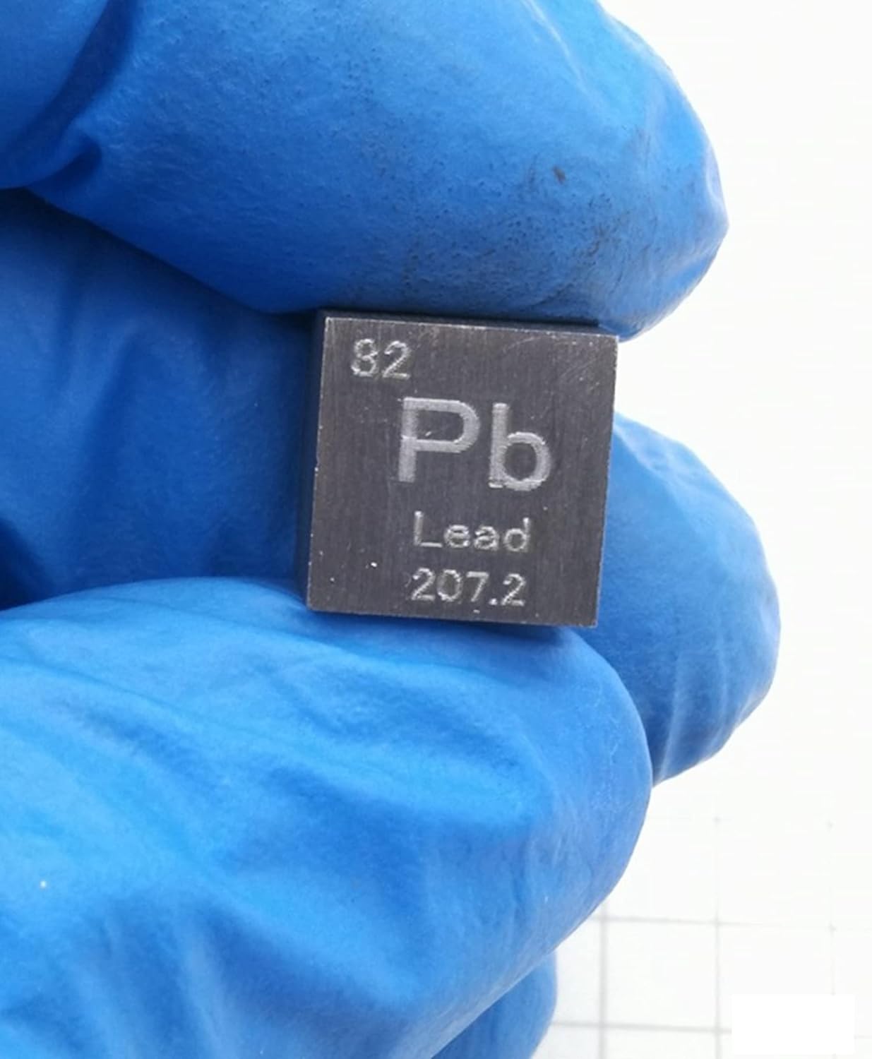 Pb9999 – Cubo de plomo de metal de alta pureza, 0.394in