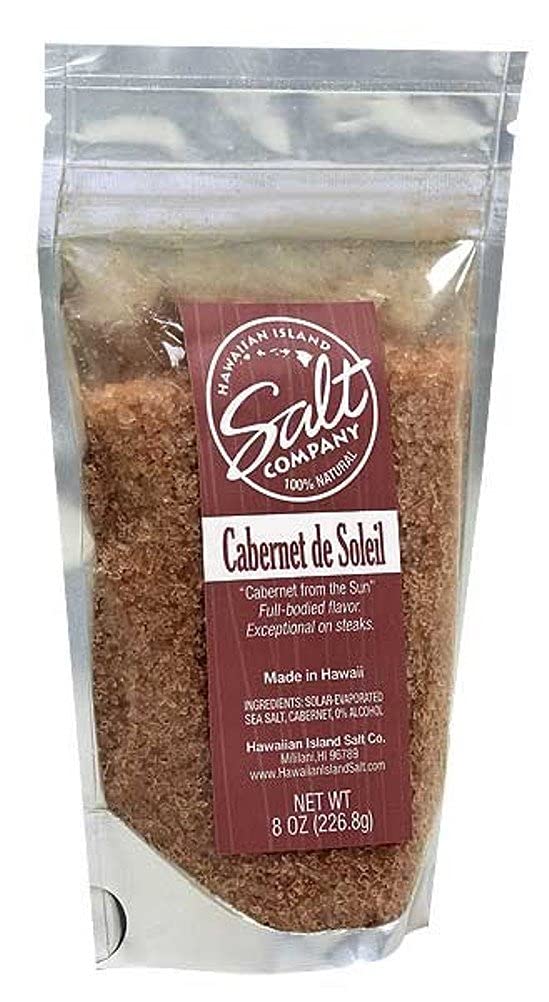 Hawaiian Island Salt Company (Cabernet de Soleil, bolsa de 8 onzas)