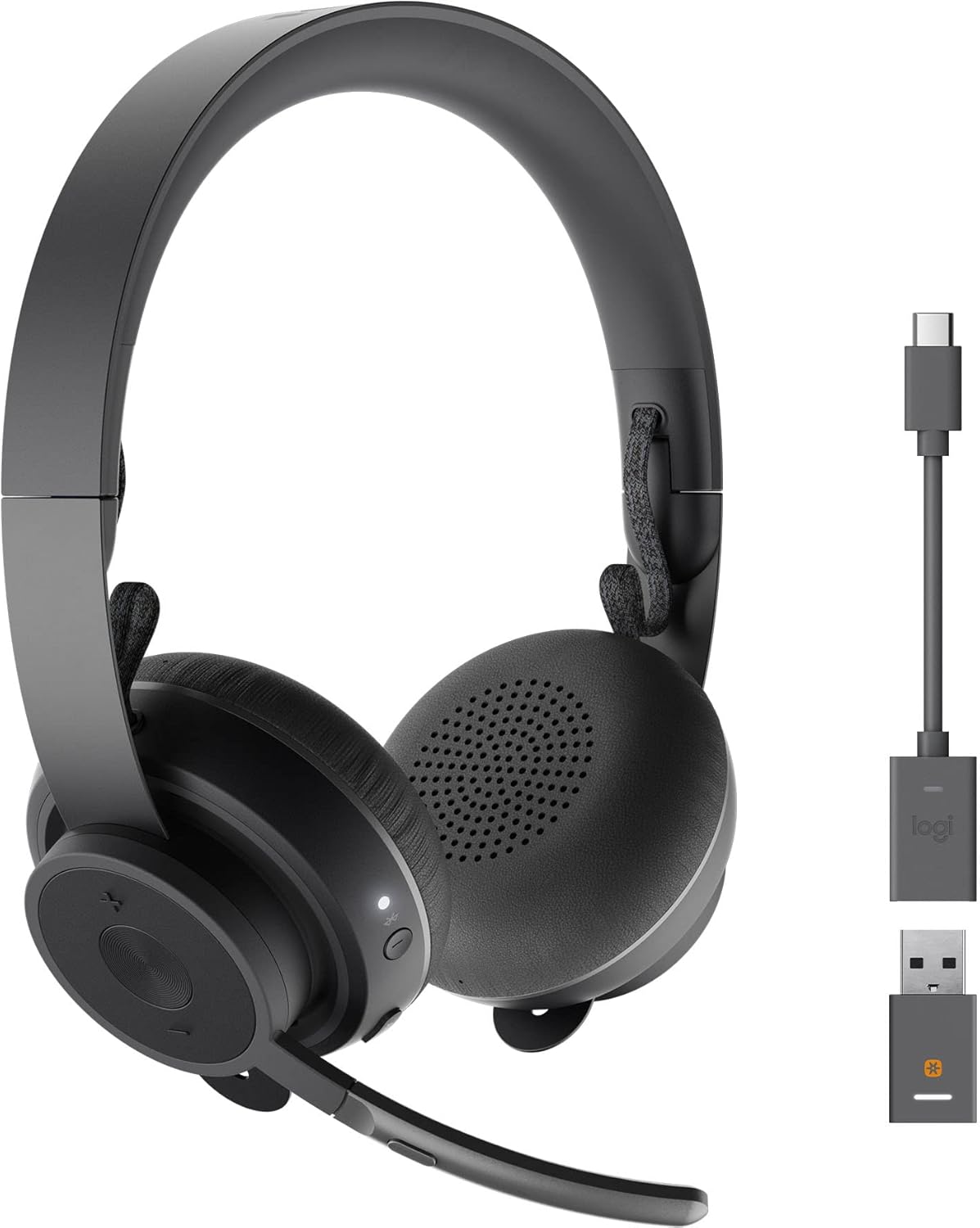 Logitech Zone 900 Auriculares inalámbricos Bluetooth con cancelación de ruido sobre la oreja grafito (renovado)