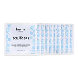 butter LONDON Limpiadores de uñas 2 en 1 toallitas para quitar lacas, 10 unidades butter LONDON Limpiadores de uñas 2 en 1 toallitas para quitar lacas, 10 unidades