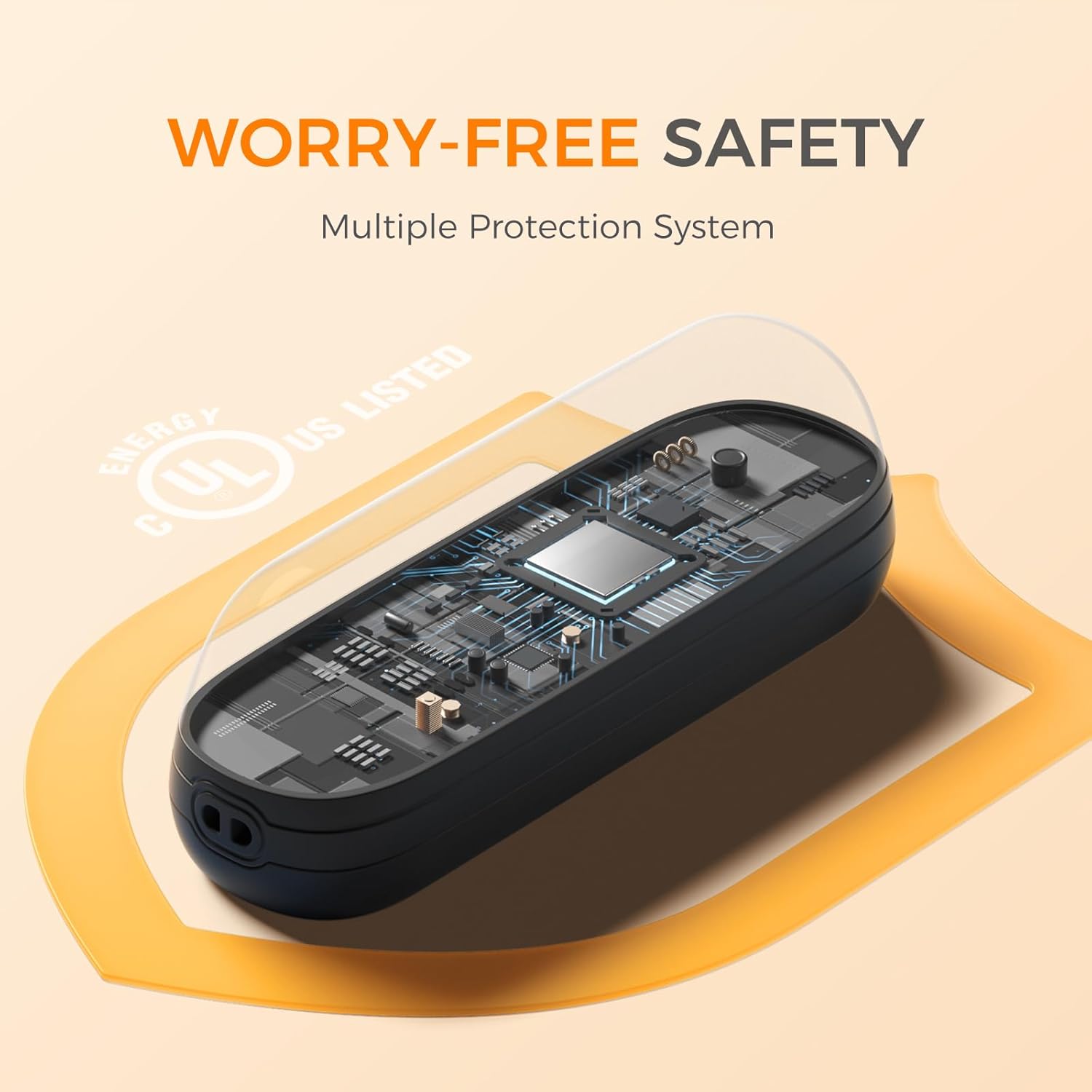 OCOOPA Calentadores de manos magnéticos recargables 2 en 1, mini calentadores de manos eléctricos UT2s, USB C dividido, reutilizables con 3 niveles