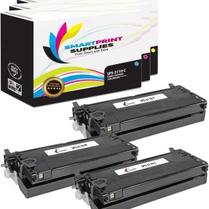 Smart Print Supplies Cartucho de tóner compatible 3110CN 3315CN de repuesto para Dell 310-8094 310-8096 310-8098 (cian, magenta, amarillo), paquete Smart Print Supplies Cartucho de tóner compatible 3110CN 3315CN de repuesto para Dell 310-8094 310-8096 310-8098 (cian, magenta, amarillo), paquete