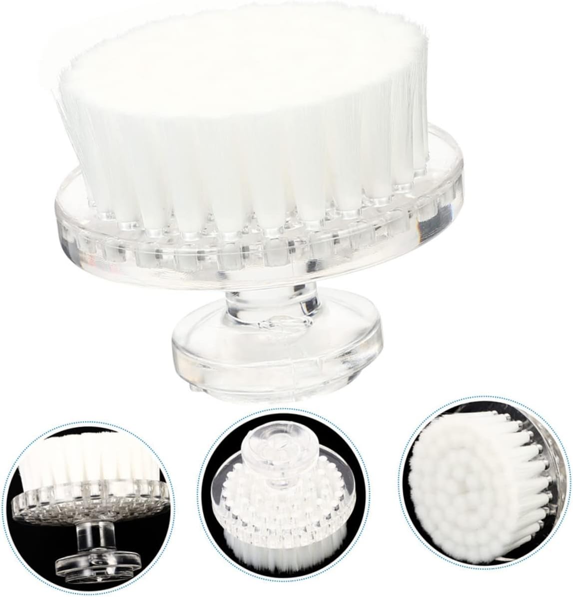 Healeved Cepillo de limpieza facial para mujeres, limpiador facial para mujeres, cepillo facial, limpiador facial, limpiador facial para cepillos