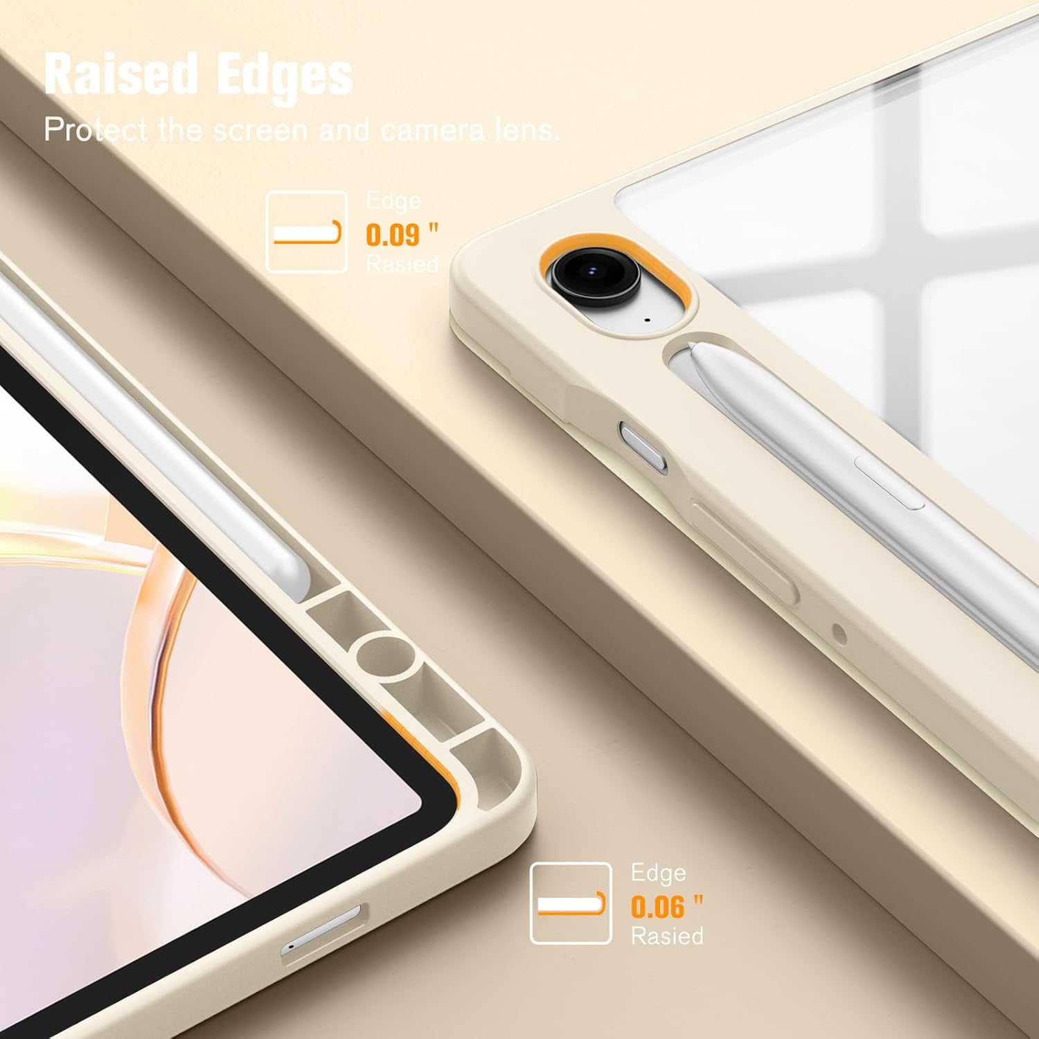 Fintie Funda híbrida delgada para Samsung Galaxy Tab S10 FE S9 FE 5G de 10.9 pulgadasTab S9 de 11 pulgadas con soporte para S Pen y a prueba de