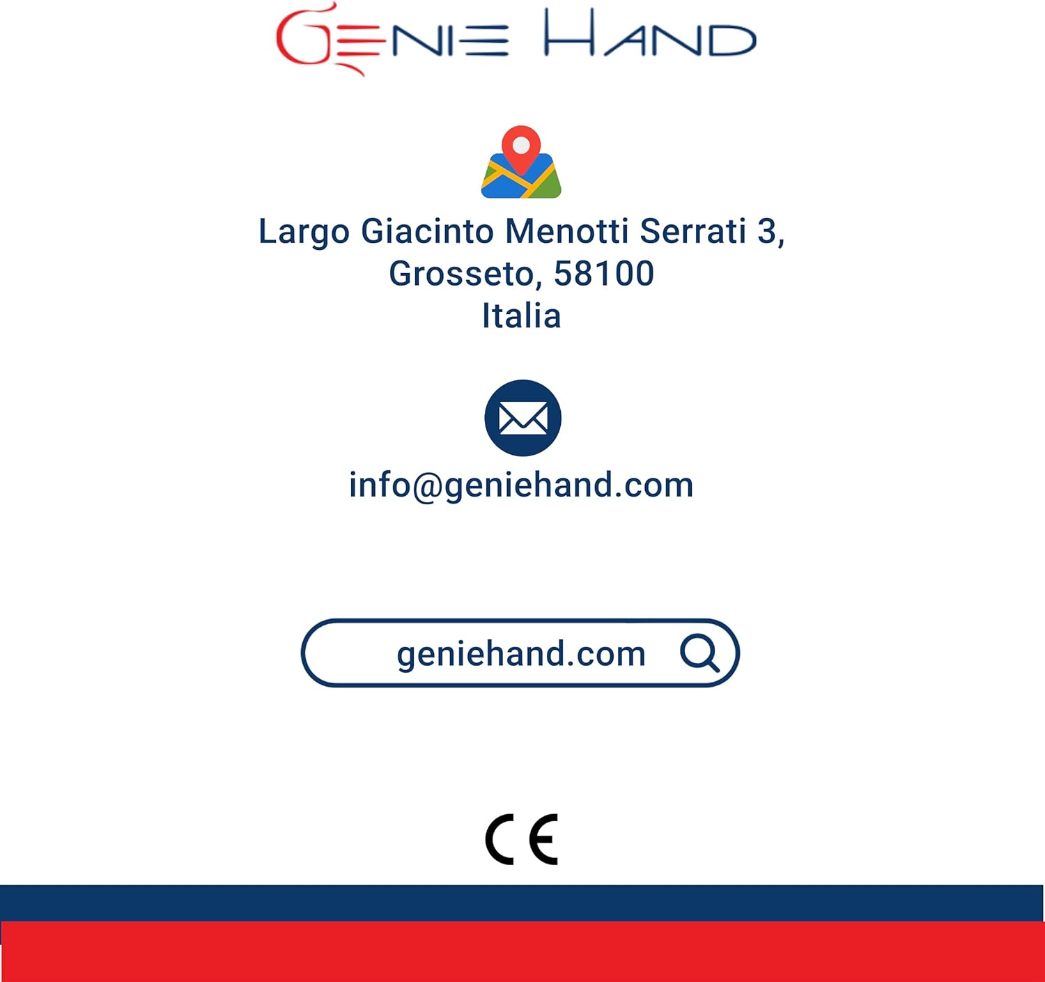 Genie Hand Caja fuerte de doble bloqueo (estándar)