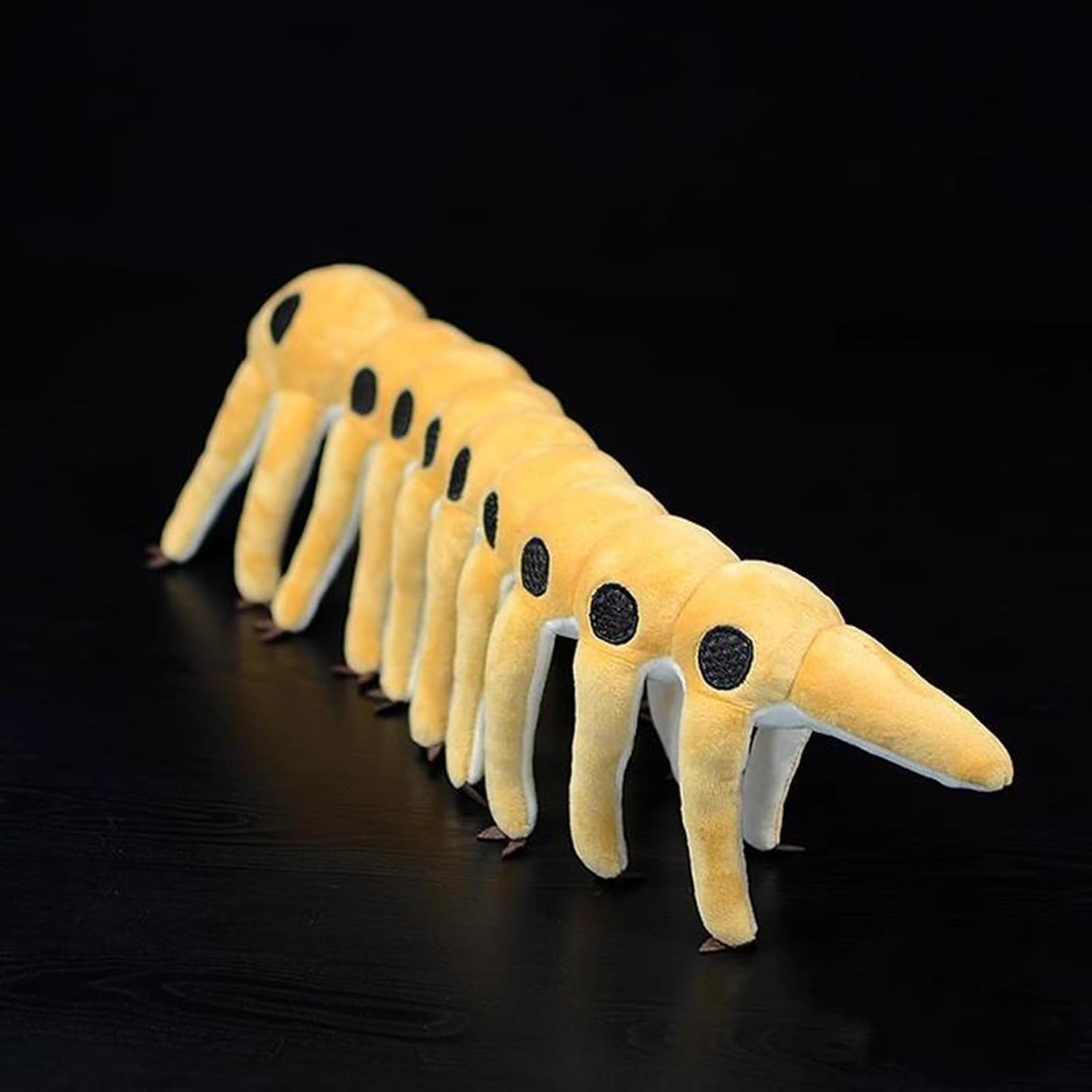 ZHONGXIN MADE Juguete de peluche realista con microorganismo cámbrico  Simulación de 20 pulgadas de criatura marina del Cámbrico Microdictyon modelo