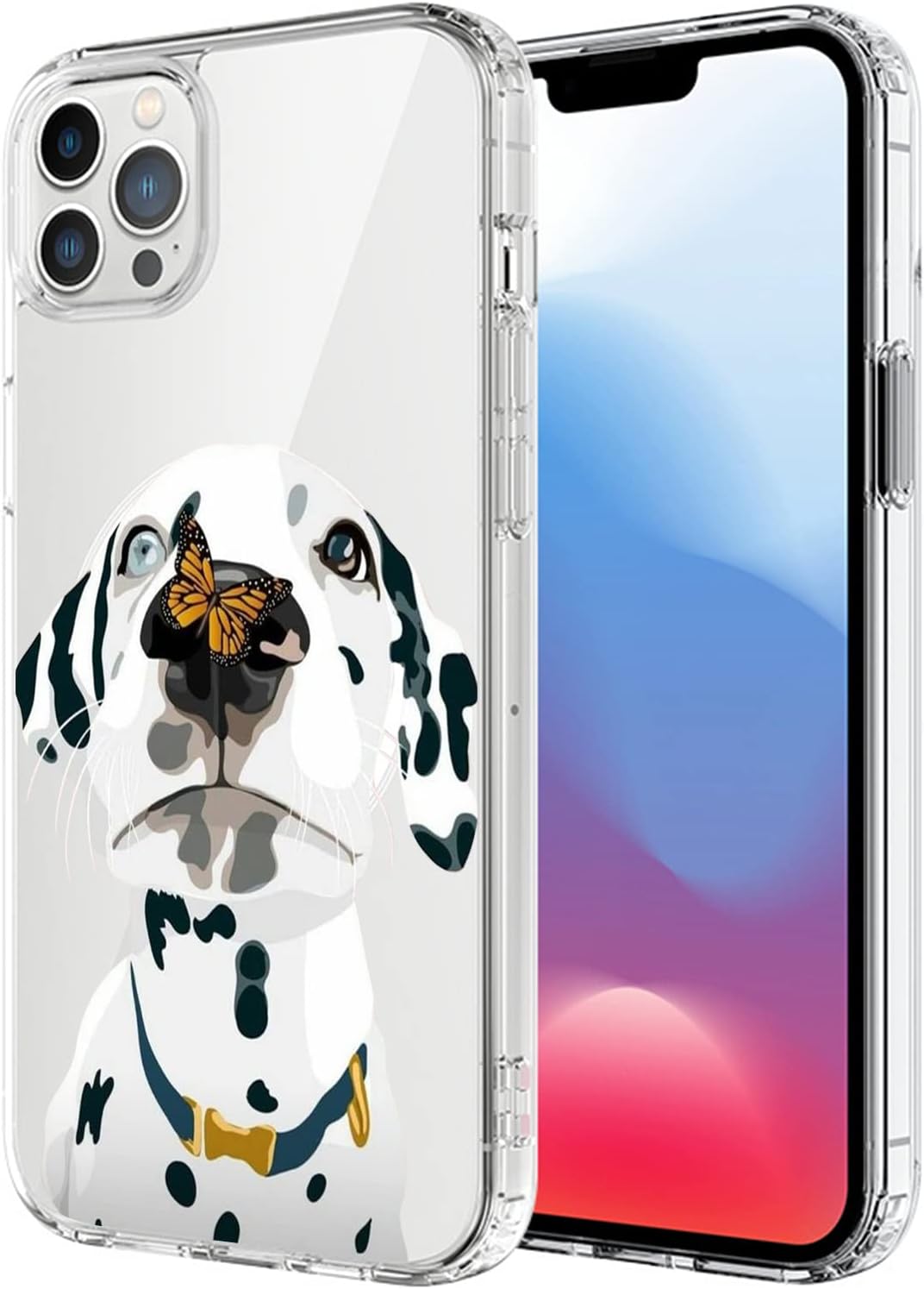 Funda magnética para iPhone 13 compatible con carga inalámbrica MagSafe, diseño de perro, a prueba de golpes, antiarañazos, para hombres y mujeres