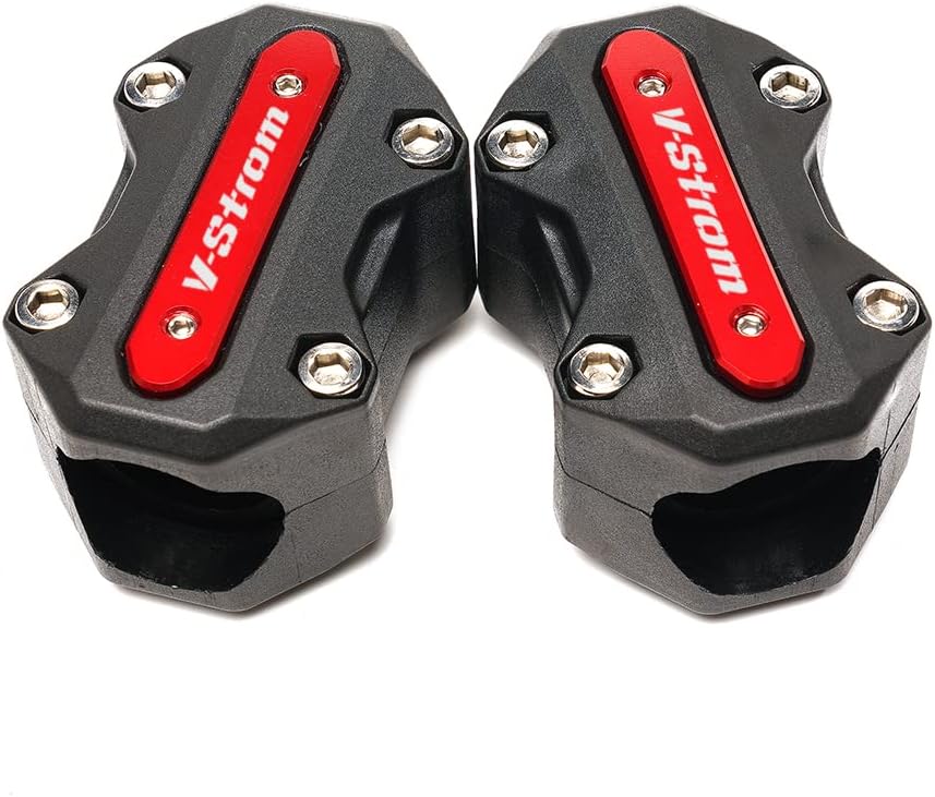 Compatible con Suzuki DL650 DL1000 Vstrom v-Strom 650 1000 10501050XT barras de choque de motocicleta bloque protector de parachoques