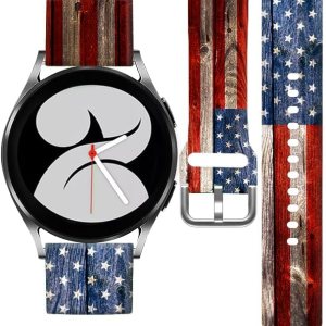 Compatible con Galaxy Watch 65  45 Pro  4 Classic  3 (1.614 in)  Active 2 & 1 Banda, correa de repuesto de 0.787 pulgadas sin decoloración para Compatible con Galaxy Watch 65  45 Pro  4 Classic  3 (1.614 in)  Active 2 & 1 Banda, correa de repuesto de 0.787 pulgadas sin decoloración para