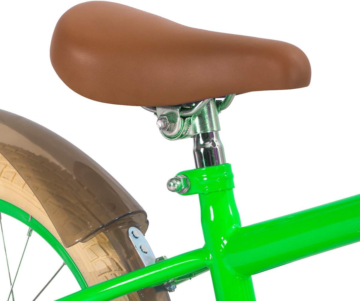 JOYSTAR Bicicleta infantil de 14 pulgadas para niñas de 3, 4 y 5 años, bicicleta con ruedas de entrenamiento y cesta para niñas de 3 a 5 años, color