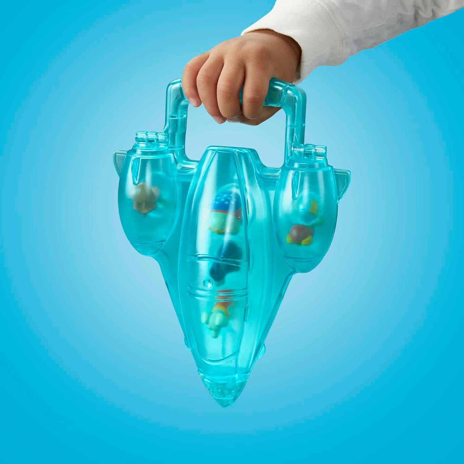 Fisher Price DC League of Super-Pets Invisible Jet Case Mini Figura 5 Pack