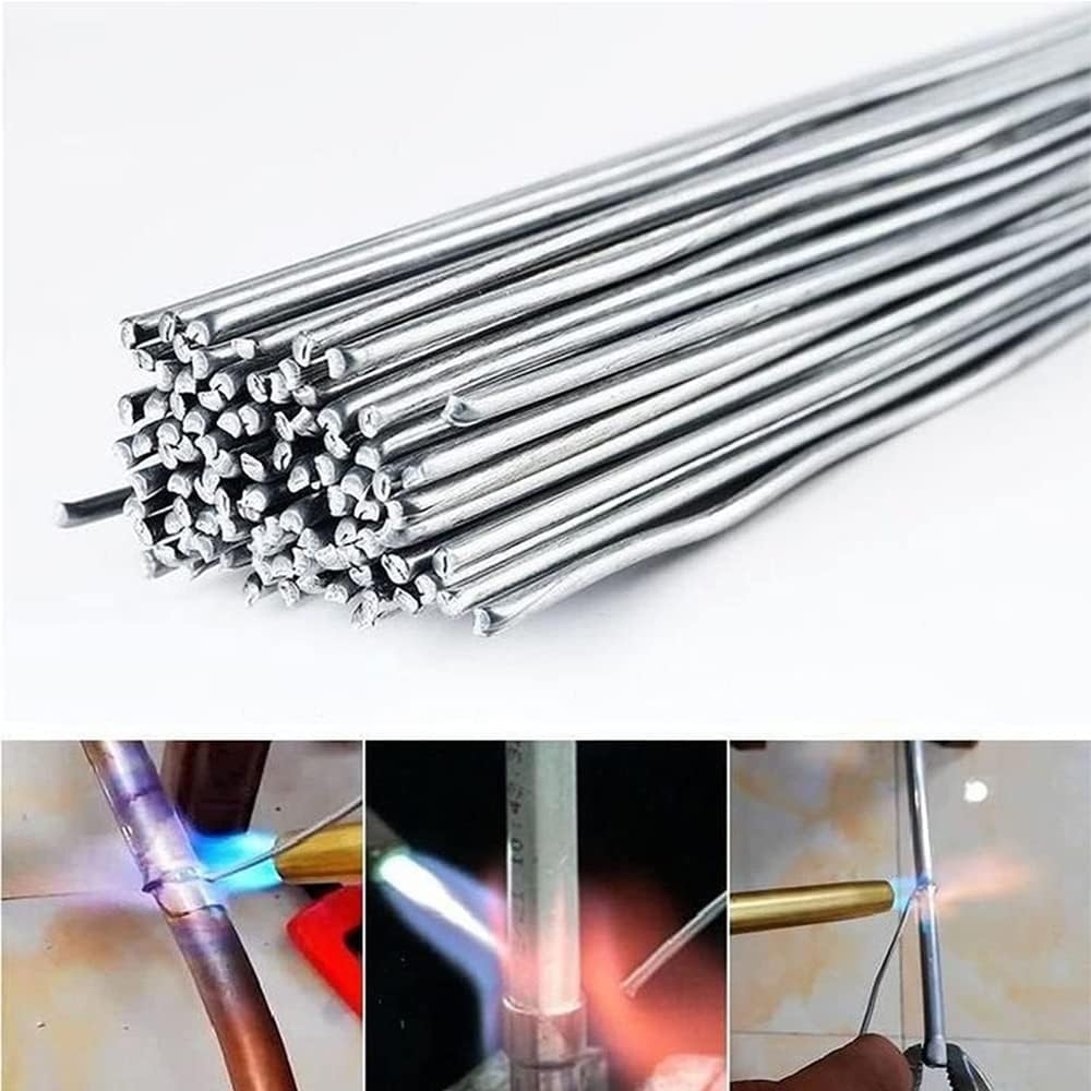 20 varillas de soldadura universales de metal de 1,6 mma, varillas de soldadura con núcleo de fundente, no requiere flujo, punto de fusión súper