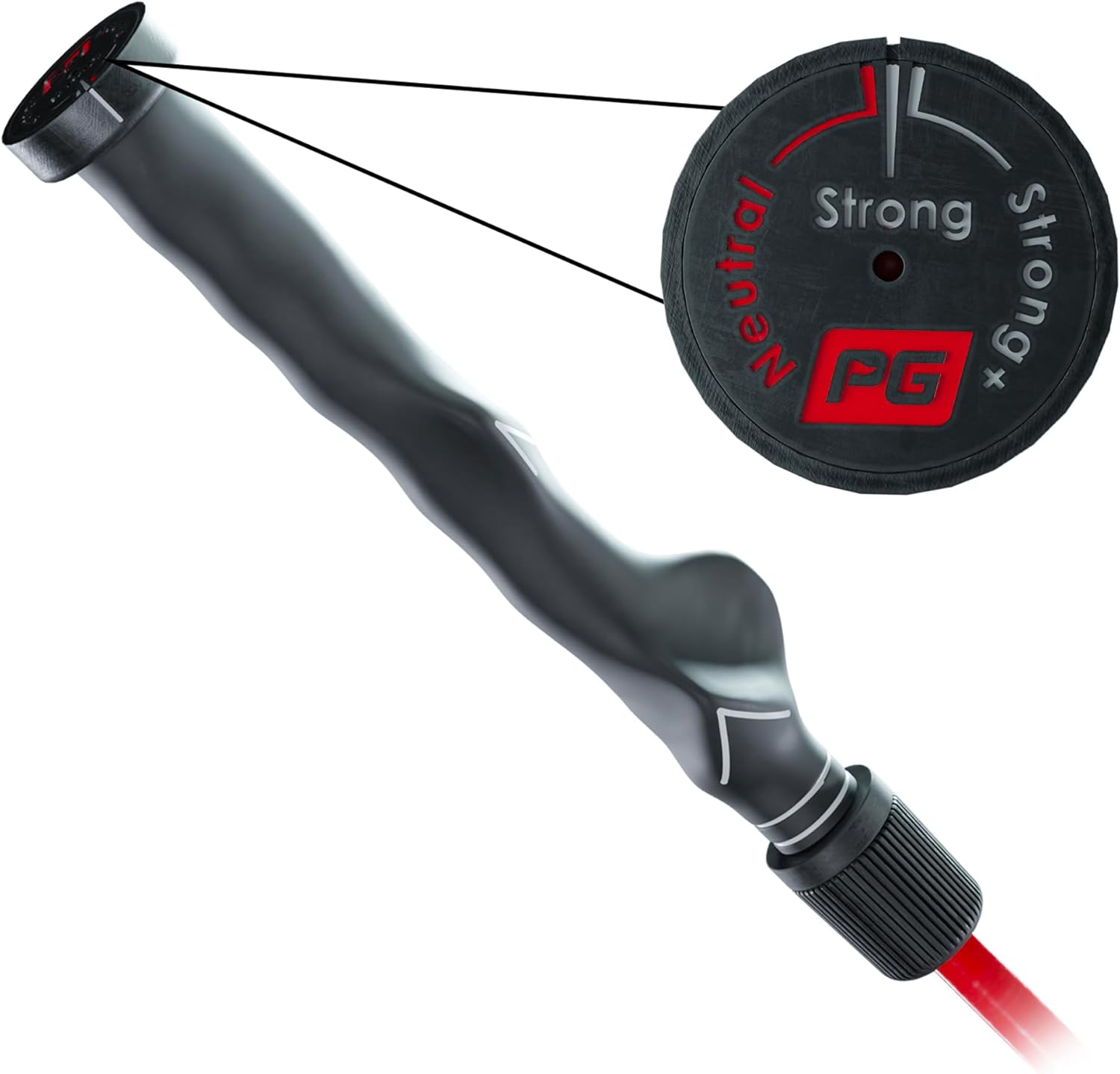 Performance Golf Straight Stick – Entrenador automático de swing para columpios de golf perfectos I retroalimentación auditiva I mejora mecánica