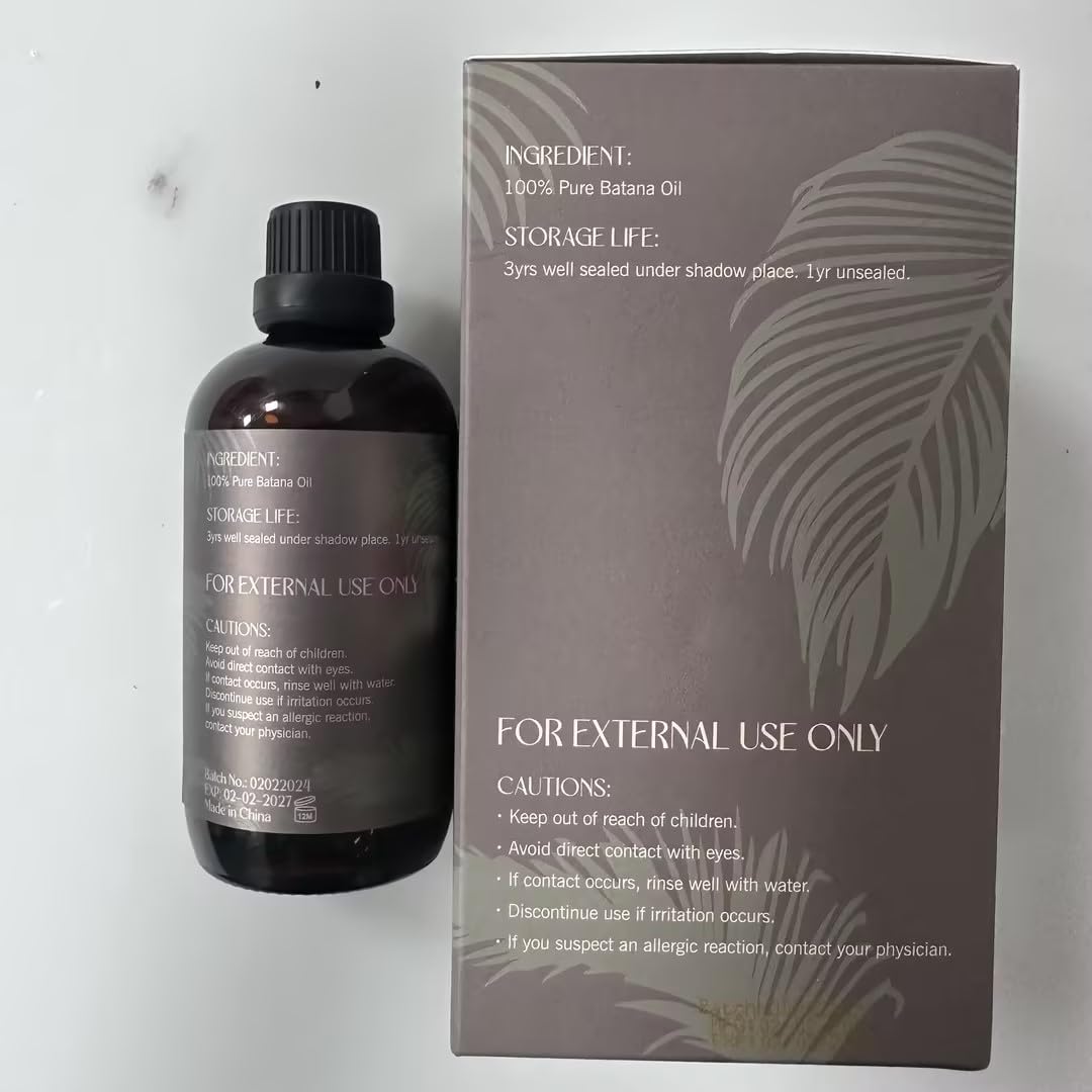 ARVIDSSON Aceite de batana para el crecimiento y la nutrición del cabello, aceite de batana 100% crudo de Honduras, evita la pérdida de cabello,
