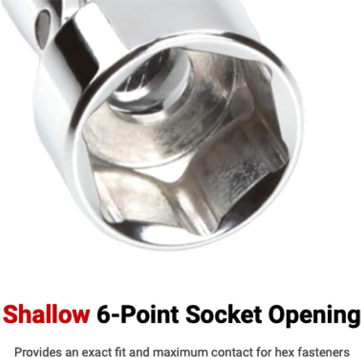 TEKTON Encastre de 38 pulgadas x 0.512 in Universal Joint Socket  SHD18113