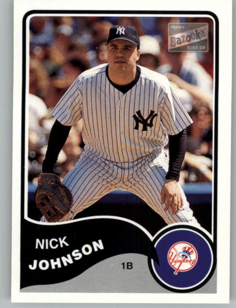 2003 Bazooka #36 Nick Johnson NM-MT New York Yankees Baseball MLB