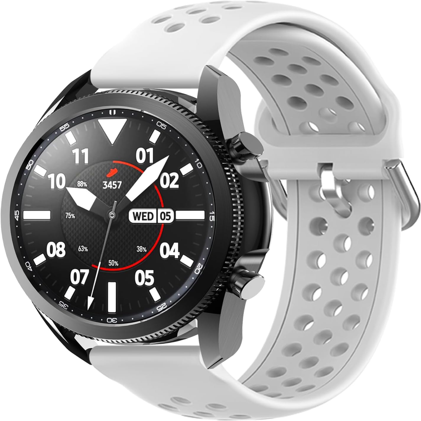 Correas de arcoíris de 0.866 in compatibles con Samsung Gear S3 ClassicFrontierGarmin Forerunner 255265745935945Vivoactive 4Venu 23Amazfit GTR 22e33