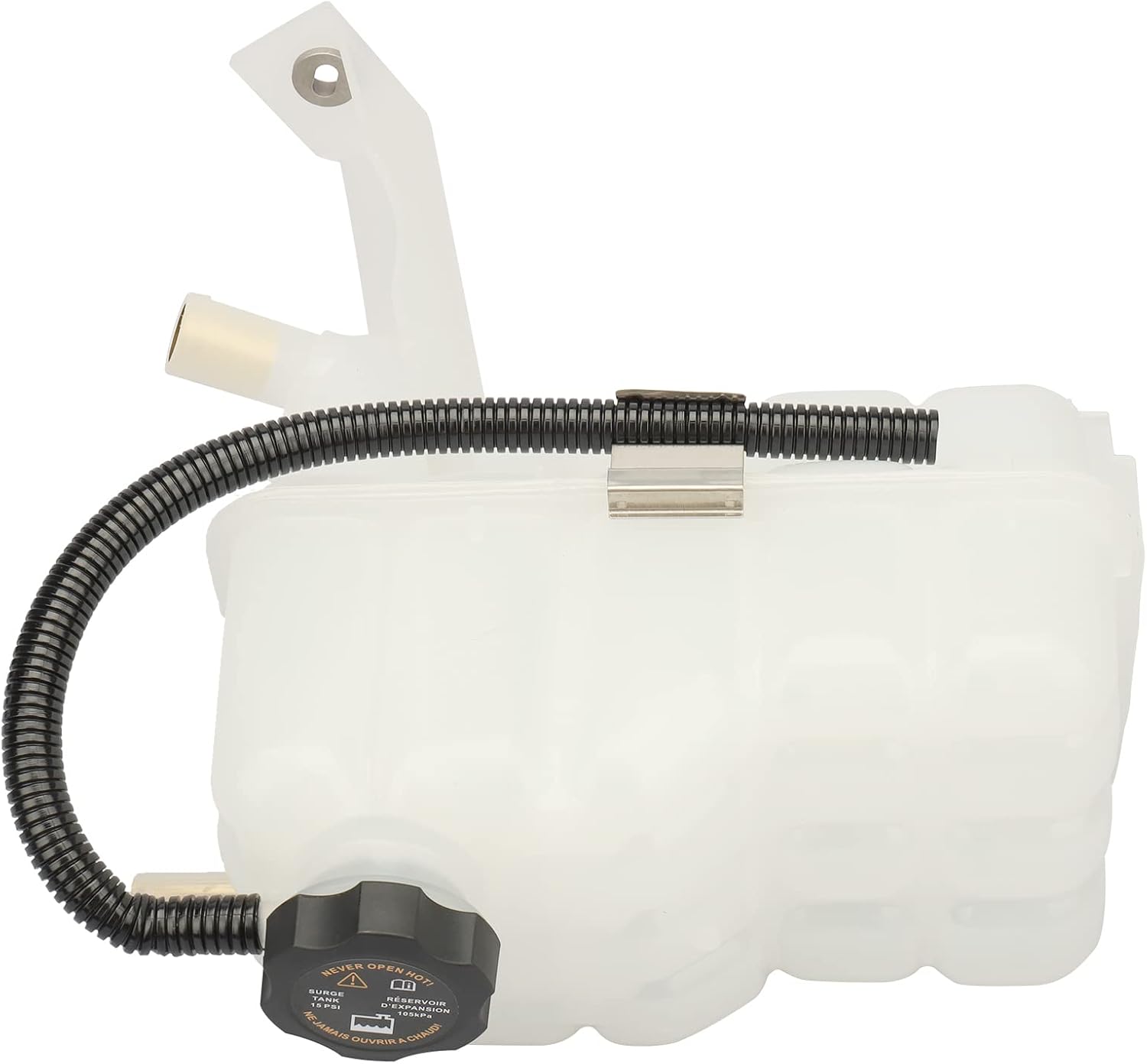 Tanque de depósito de recuperación de desbordamiento de refrigerante del motor con sensor y tapa 1999-2007 para Chevy Silverado 1500 HD Suburban