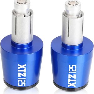 Para Yamaha XTZ125 XTZ 125 2021 2022 2023 78 pulgadas 22MM Mangos de manillar de motocicleta Tapas antivibración Silder Plugs (Color Azul y Negro, Para Yamaha XTZ125 XTZ 125 2021 2022 2023 78 pulgadas 22MM Mangos de manillar de motocicleta Tapas antivibración Silder Plugs (Color Azul y Negro,