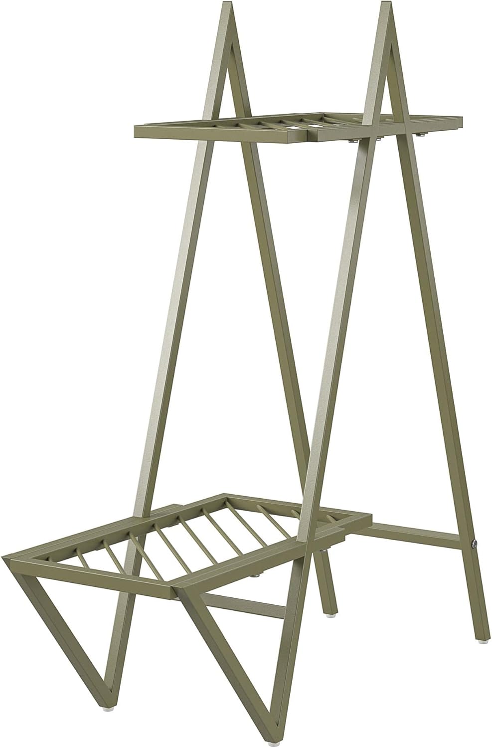 REALROOMS Botanika – Soporte para plantas, verde oliva