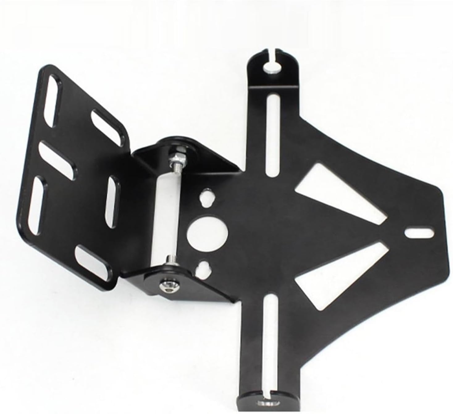 Motorcycle Adjustable Angle License Number Plate Frame Holder Bracket Compatible For Yzf R1 R6 R3 R15 R25 FZ1 FZ6 FZ8 MT03 MT07 MT09 XJ6
