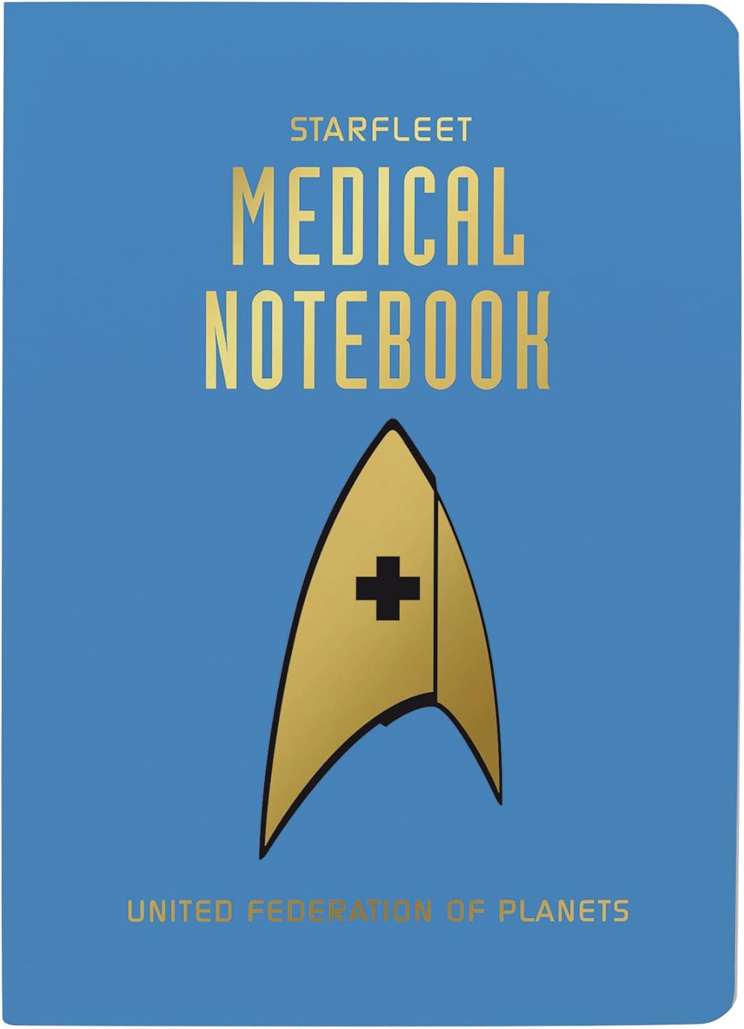 Cuaderno médico de Star Trek, mini cuaderno tamaño pasaporte