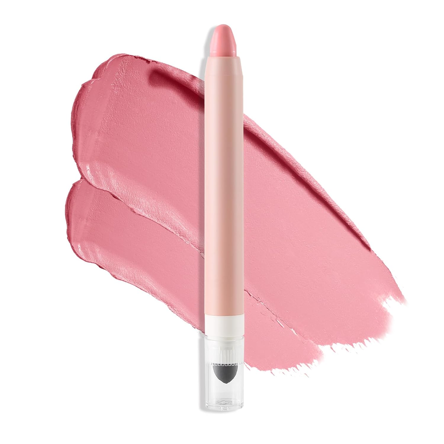 Sombra de ojos Blush Highlighter Maquillaje 3 en 1, Multi Stick impermeable, de larga duración, fácil de colorear, brillo luminizador