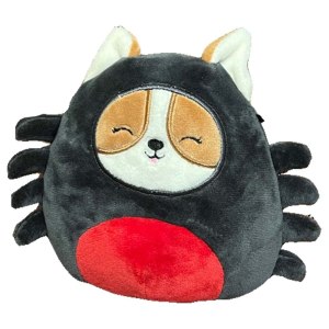 Squishmallow Kellytoy oficial – Animal de peluche suave y blando de Halloween (Regina Corgi perro (en disfraz de araña), 5 pulgadas) Squishmallow Kellytoy oficial – Animal de peluche suave y blando de Halloween (Regina Corgi perro (en disfraz de araña), 5 pulgadas)