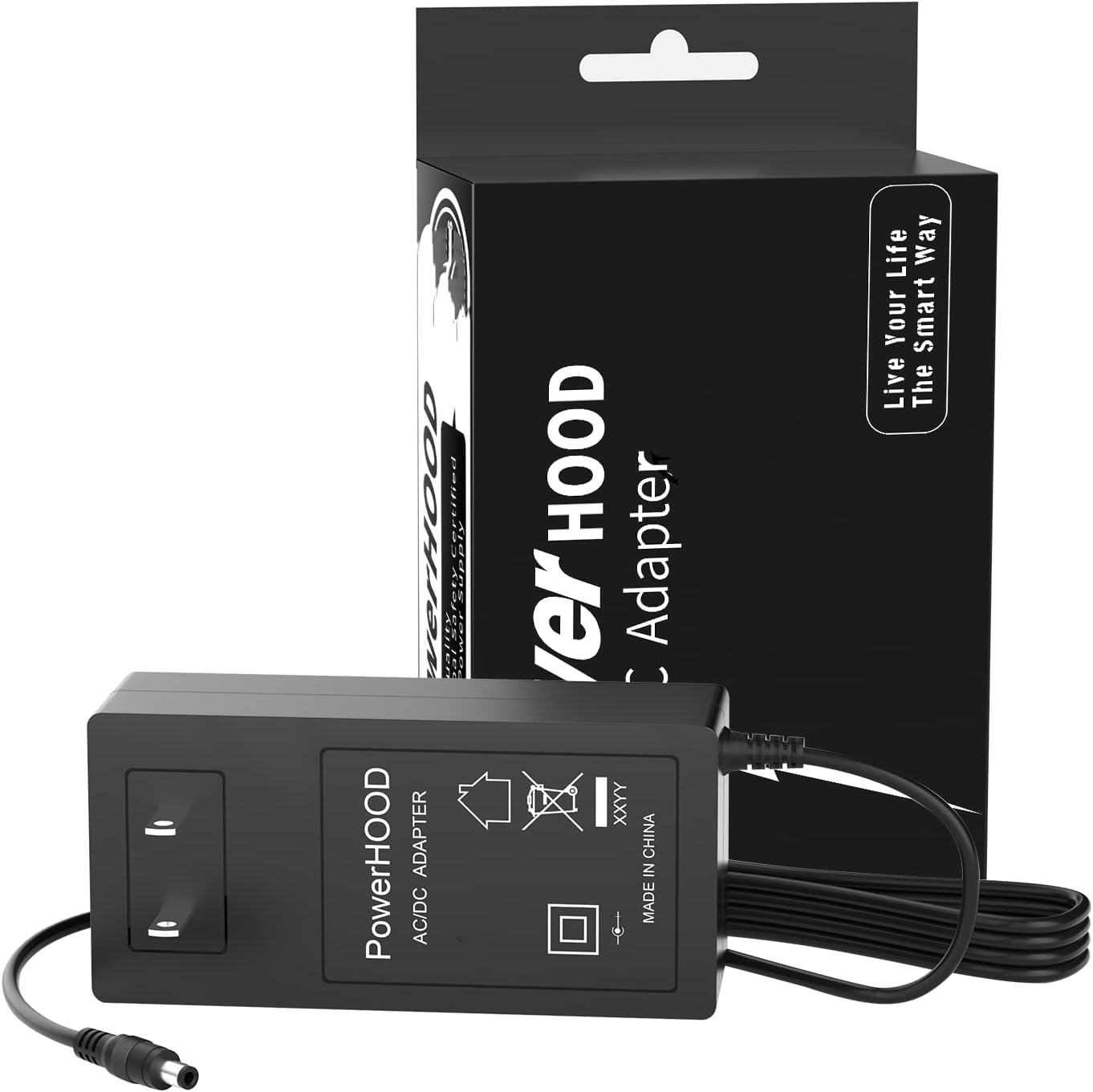 Adaptador de 9V – 9.5V ACDC compatible con Casio Casiotone SA-51 SA-50 SA-80 SA-81 SA50 SA51 SA80 SA81 32-Key 44-Key Mini Keys Teclado portátil 9VDC