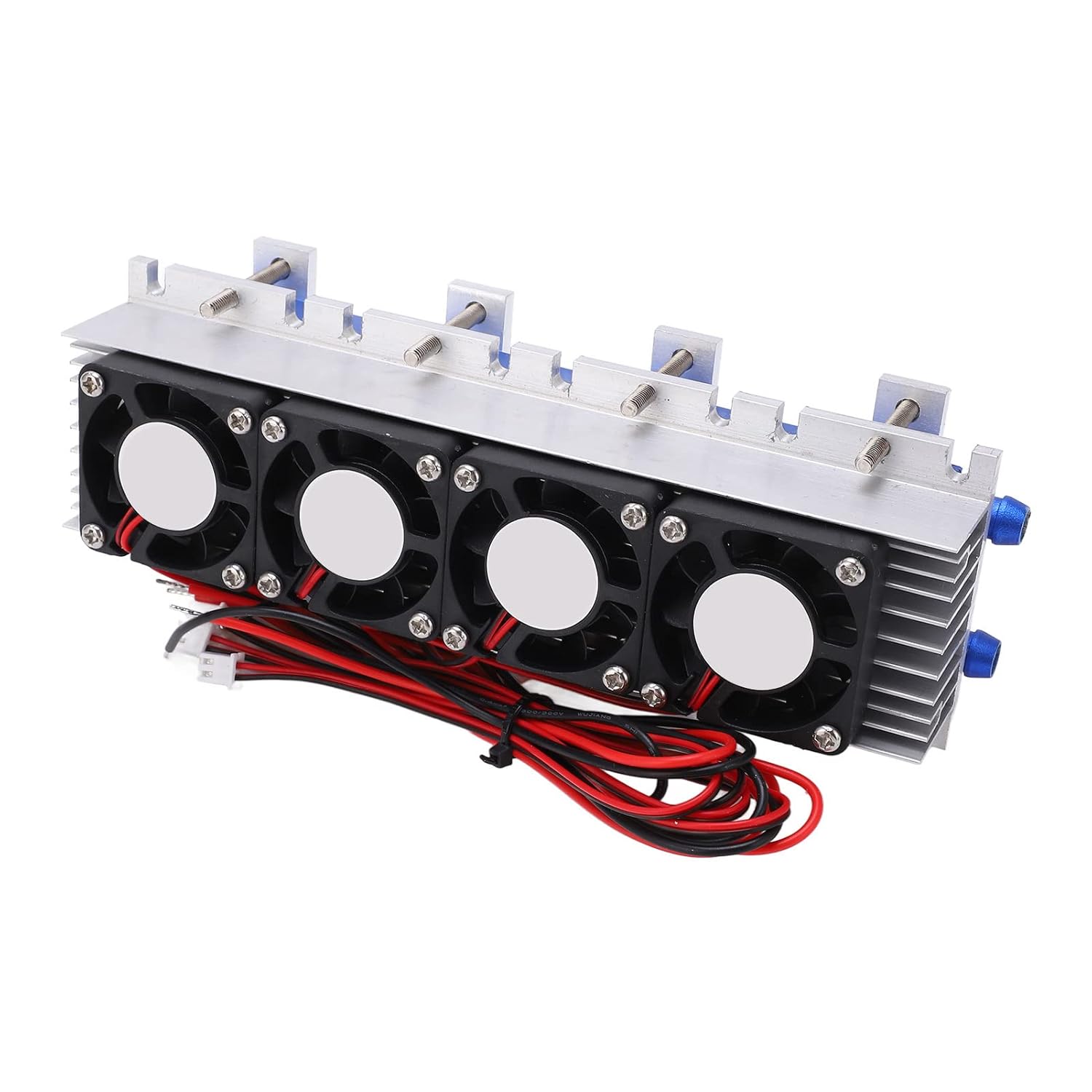 12V 4 Chip TEC1 12706 Intercambiador de calor termoeléctrico de agua a aire Topincn 240w Peltier Cooler DIY Dispositivo de refrigeración por aire