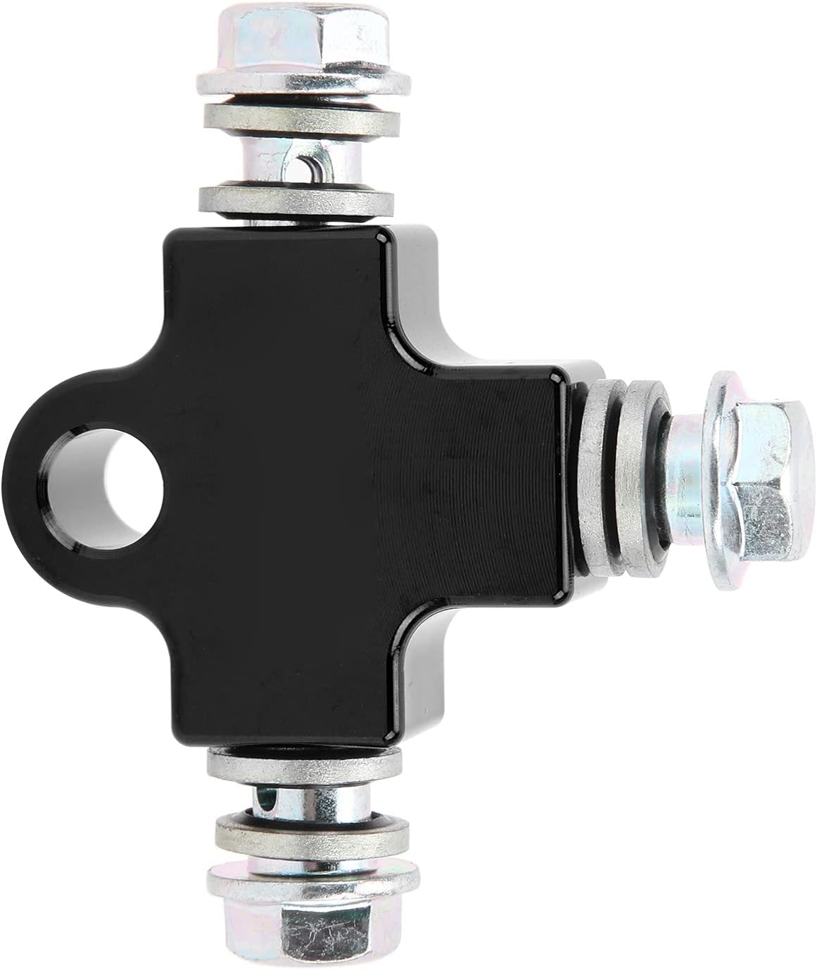 Aramox Línea de freno hidráulico para motocicleta, conector de manguera en T, adaptador de 3 vías, acoplamiento de conector en T, manguera de tubo