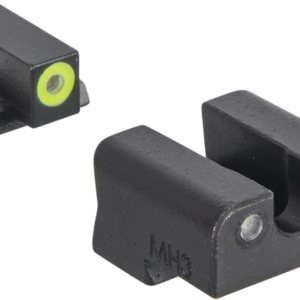 MEPRO Hyper-Bright tritium Night Sights Compatible with Canik TP Series (New Models), Green tritium dots,Extra Bright Colored Front photoluminescent MEPRO Hyper-Bright tritium Night Sights Compatible with Canik TP Series (New Models), Green tritium dots,Extra Bright Colored Front photoluminescent
