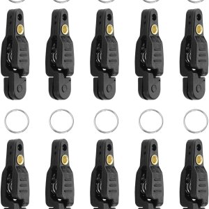 SAUYRASY Heavy Tension Snap Release Clips for Weight Planer Board Kites Downrigger Trolling Fishing SAUYRASY Heavy Tension Snap Release Clips for Weight Planer Board Kites Downrigger Trolling Fishing