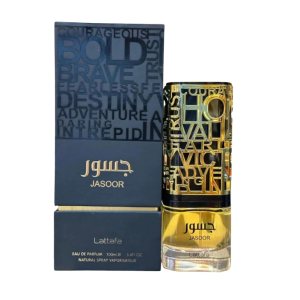 Lattafa Jasoor Eau De Parfum Spray para hombre, 3.4 onzas Lattafa Jasoor Eau De Parfum Spray para hombre, 3.4 onzas