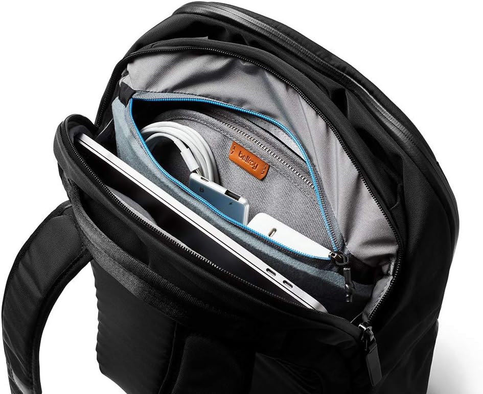 Bellroy Mochila de transporte (mochila de viaje de mano, se adapta a laptop de 15 pulgadas), color negro