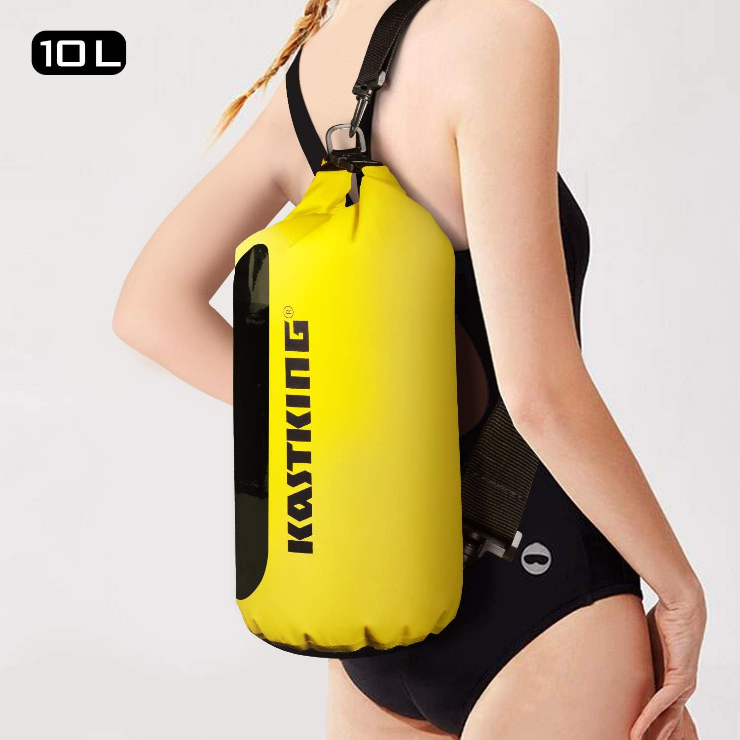 KastKing Bolsas secas, bolsas de almacenamiento 100% impermeables, construcción de grado militar para natación, kayak, canotaje, senderismo,